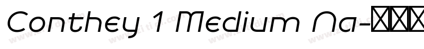 Conthey 1 Medium Na字体转换